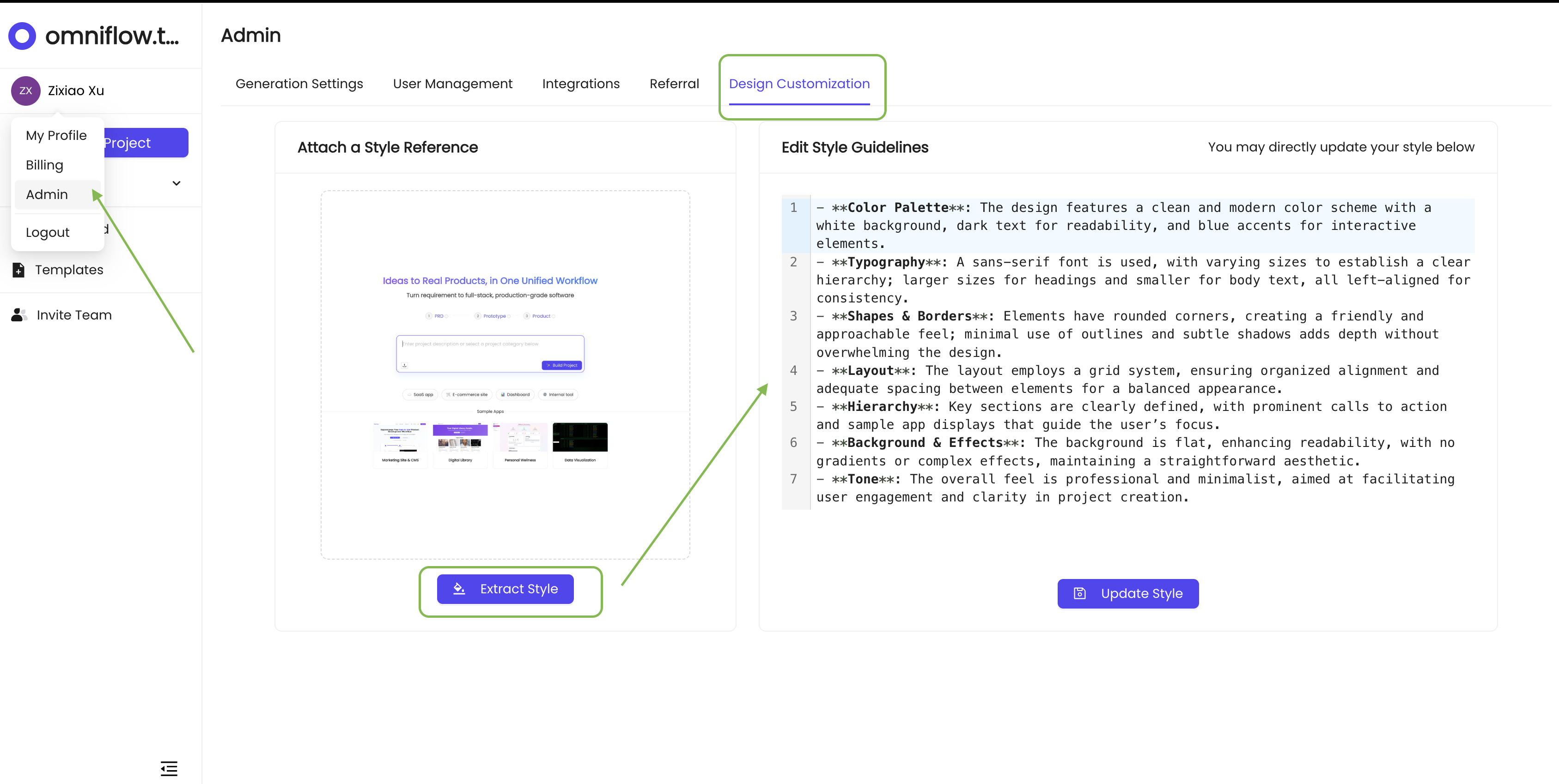 Design Customization