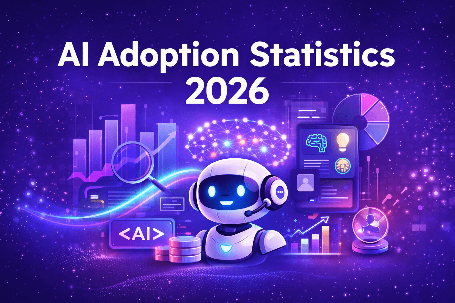 AI adoption statistics 2026 - recent stats on AI use
