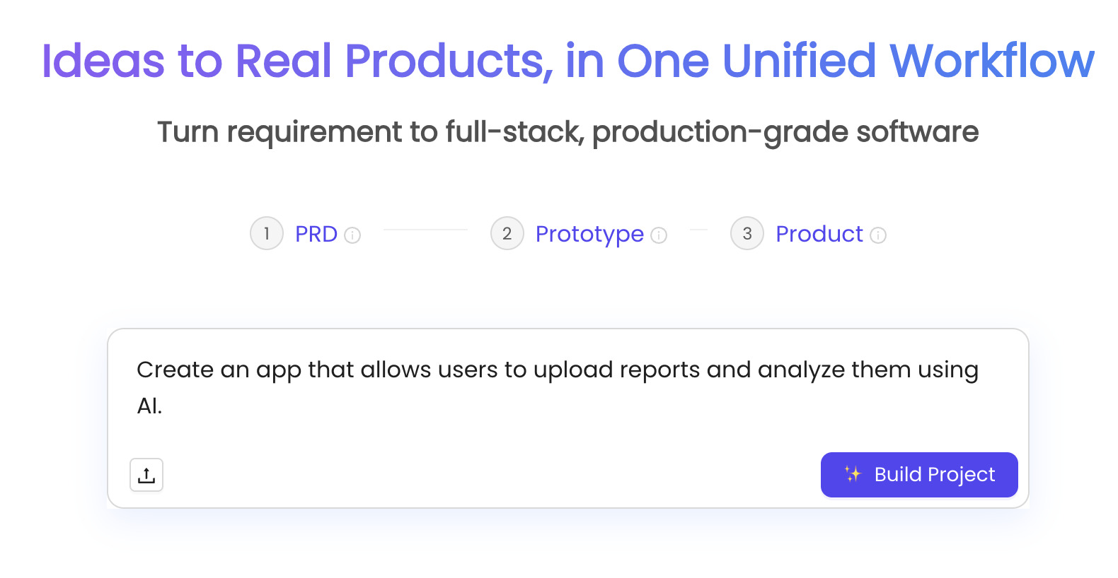 Generate AI native app